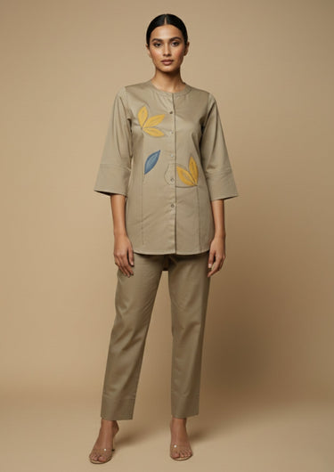 Mud Bloom Applique Co-ord Set