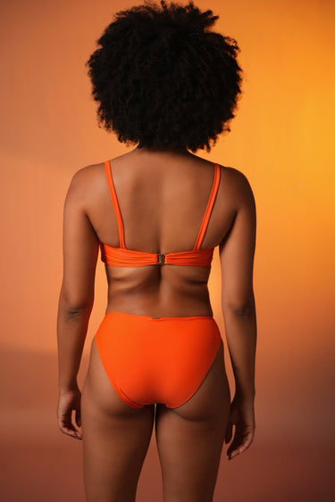 Orange Bikini Set with U Hardware