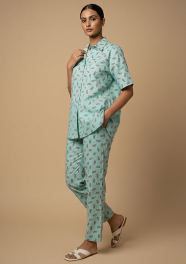 Lobster Print-Night Suit