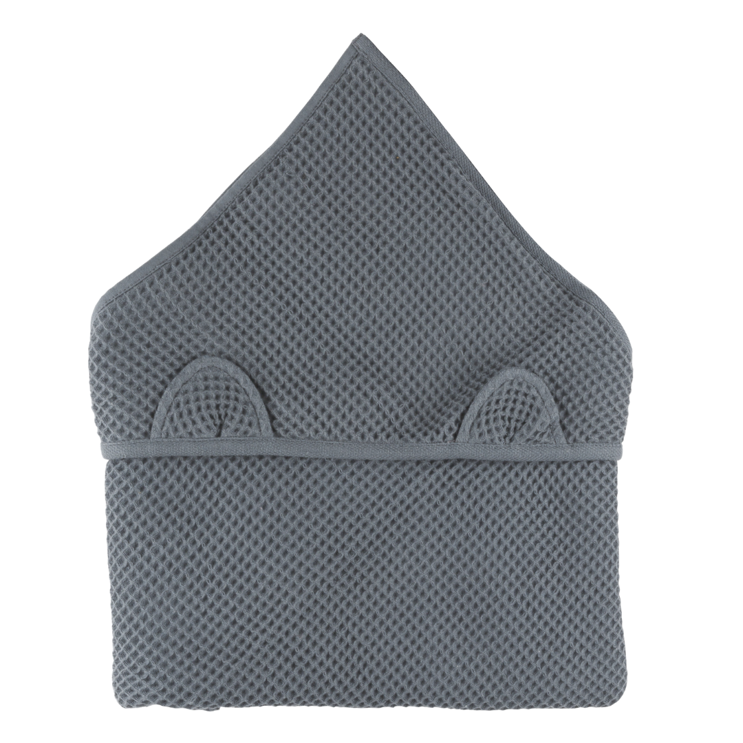 Waffle Hooded Towel