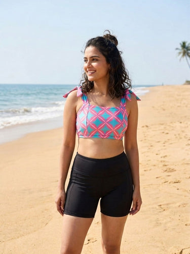 Sugar Black Shorts Set (2 Pcs)