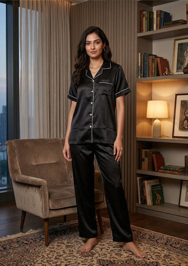 Noirea - Satin Night Suit