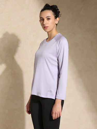 Aero TraqDry Long Sleeve Tee Lilac