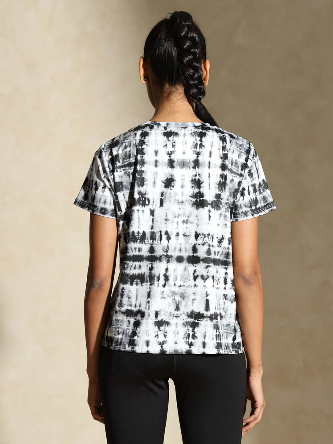 Shop-Shibori Wicking Tee Black