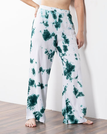 Women Tie & Dye Sleeveless Beachwear Set