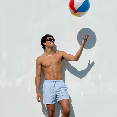 Men's Swim Shorts - Swirly