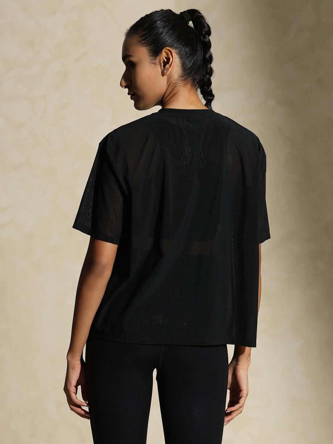 Shop-Traq Mesh Tee Black