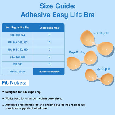 Adhesive Easy Lift Bra