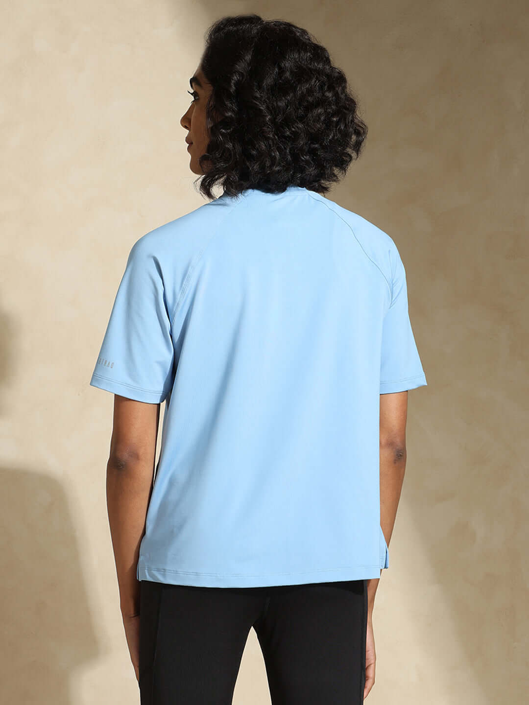 Shop-Traqfit Raglan Tee Cerulean