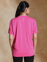 Shop-Boyfriend TraqDry Tee Pink Fuchsia