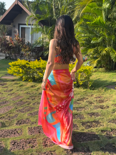 Pina Colada Printed Sarong