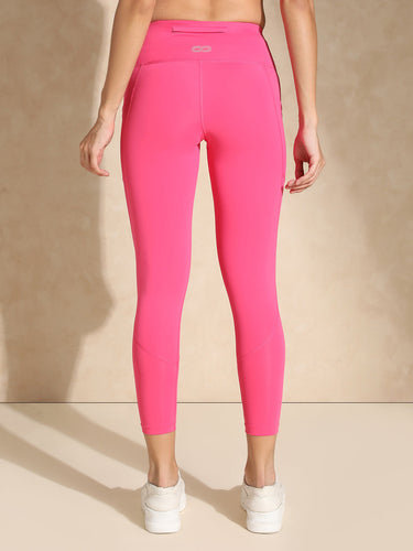 Premium hot pink leggings set for women - Valentine's Day gift for fitness lover