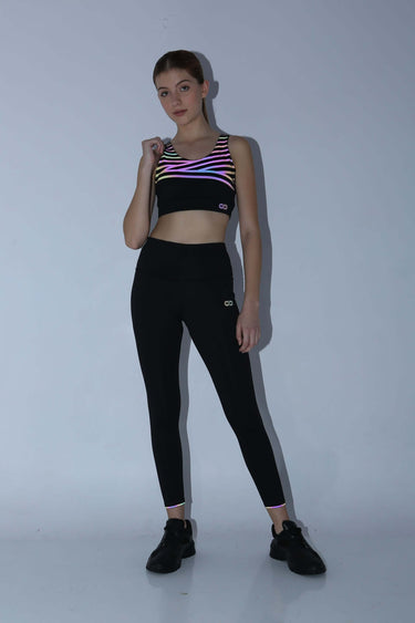 Shop-Streak Reflective Leggings Black