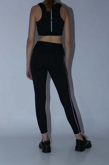 Shop-Streak Reflective Leggings Black