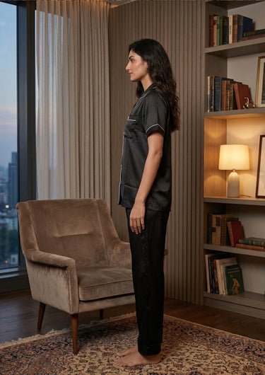 Noirea - Satin Night Suit