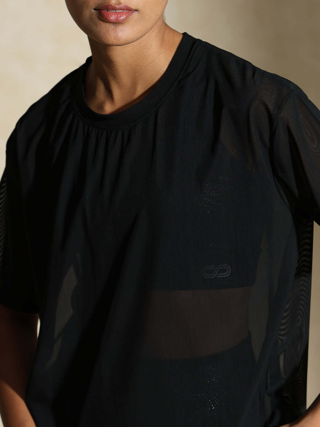 Shop-Traq Mesh Tee Black