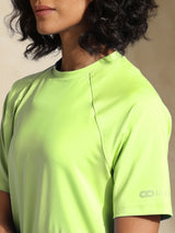 Shop-Traqfit Raglan Tee Lime