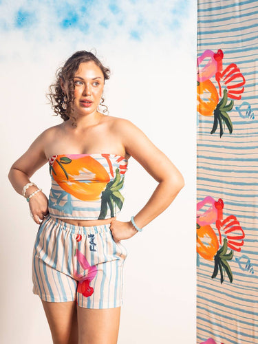 Tooti Frooti Printed Shorts Co-ord Set