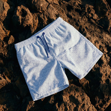 Men's Swim Shorts - Swirly