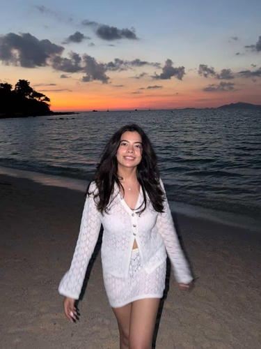 White Crochet Co-ord Skirt Set