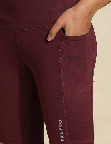 Shop-Aura Cycling Shorts Plum