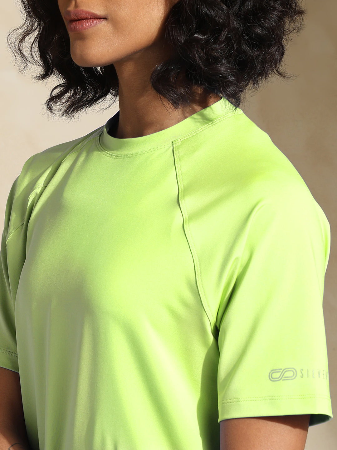 Shop-Traqfit Raglan Tee Lime