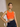 High Impact Action Bra With Clasp Fiery Coral