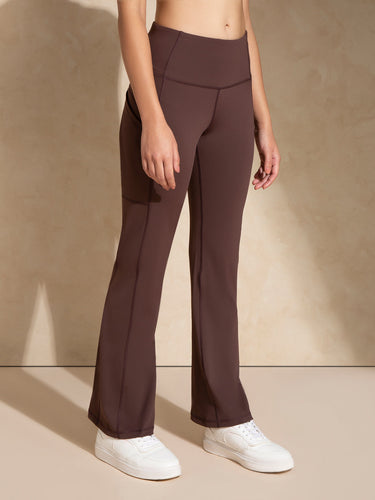 Shop-Luna Sculpt Flare Pants Java