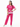 Hot Pink Linen Collared Co-ord Set