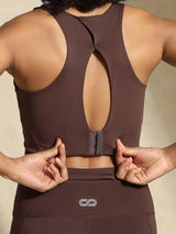 Shop-High Impact Action Bra With Clasp Java