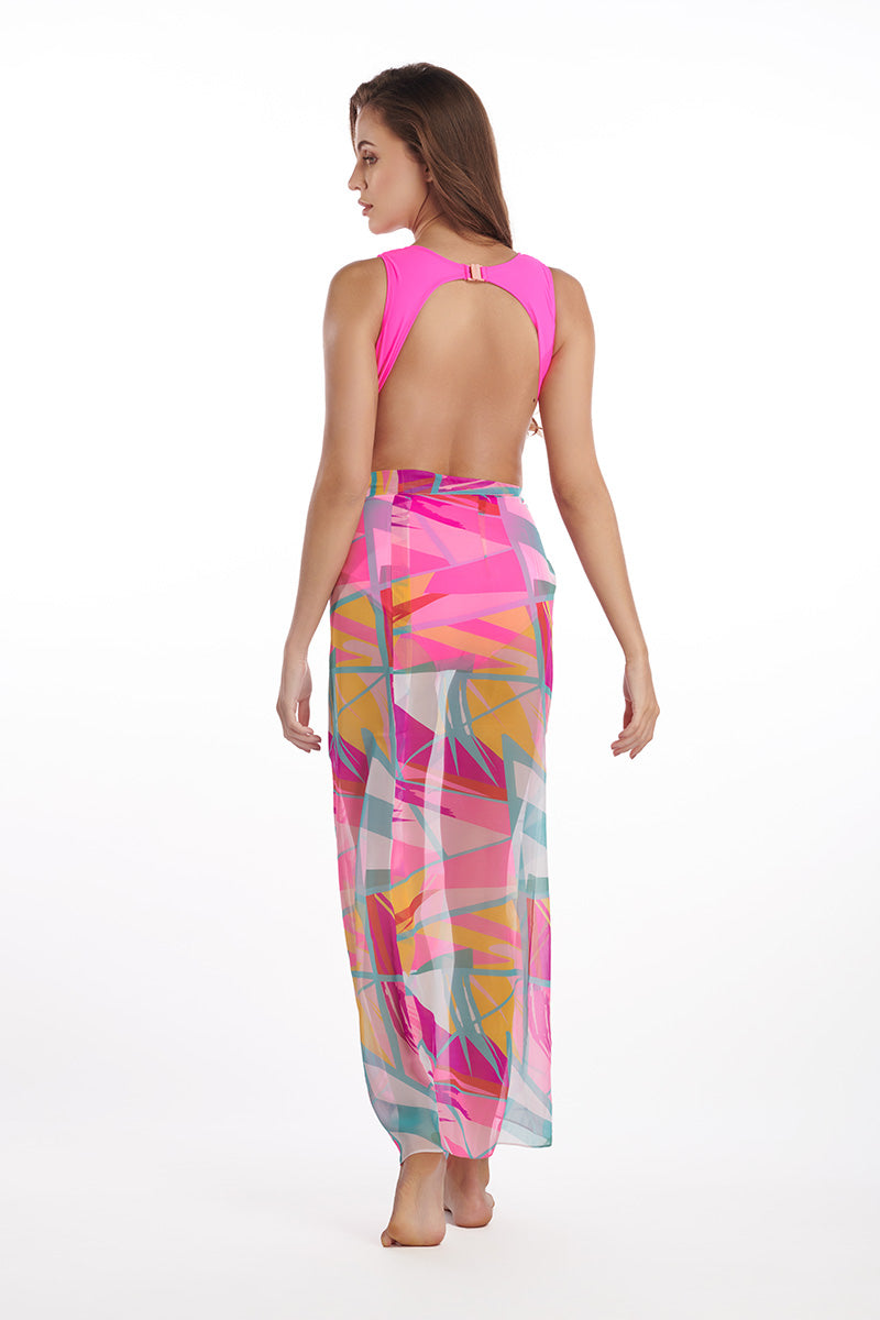 PINK FLING SARONG