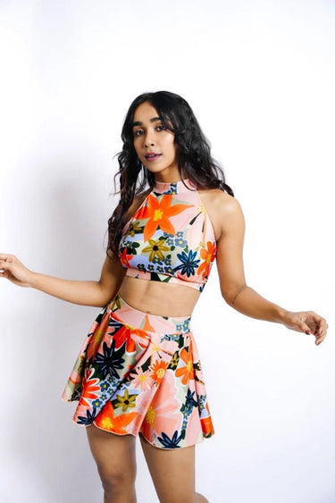 Wildflower – Floral Swim Skirt Set