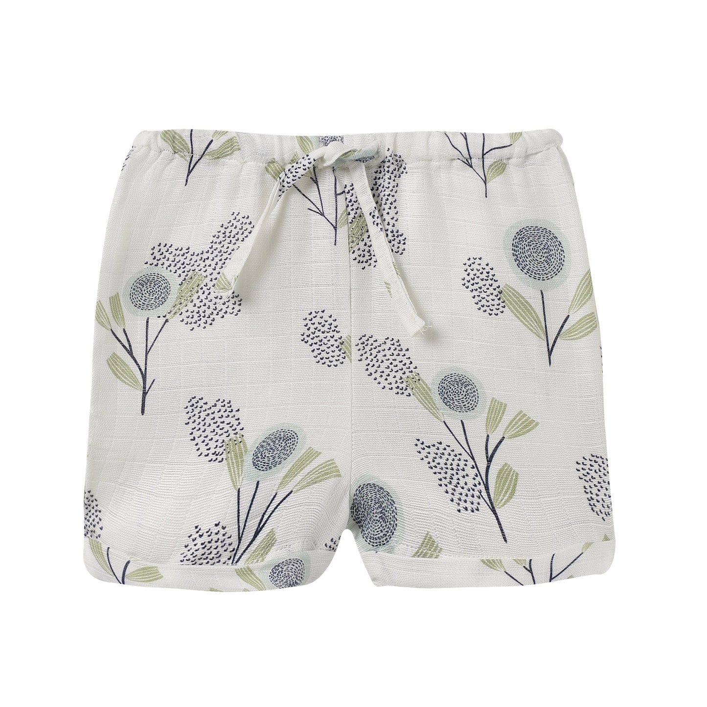 Organic Muslin Vest & Shorts Set