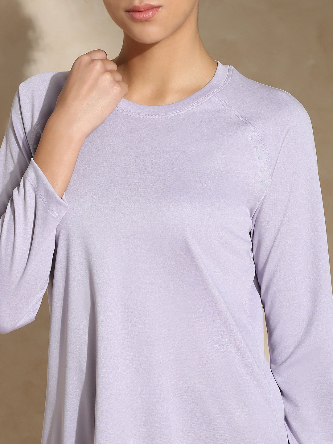 Aero TraqDry Long Sleeve Tee Lilac