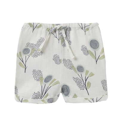 Organic Muslin Vest & Shorts Set