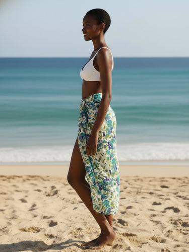 Cerulean Eden Sarong