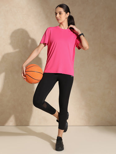 Shop-Boyfriend TraqDry Tee Pink Fuchsia