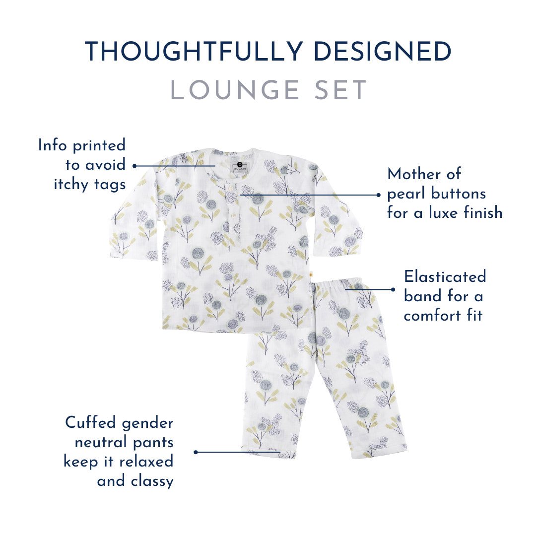 Organic Muslin Loungewear Set