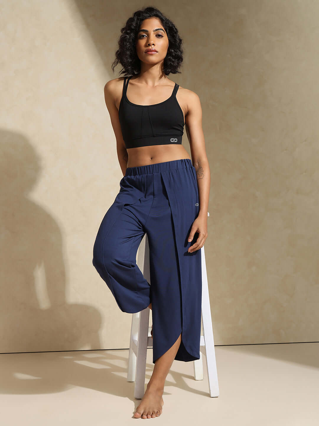 Shop-Yoga Tulip Pants Navy