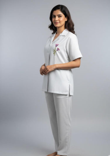 Serenity Hand-Embroidered Co-ord Set