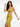 Golden High Waist Beach Bikini Skirt Set