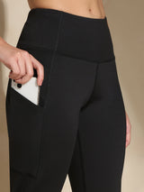 Shop-Luna Sculpt Flare Pants Black