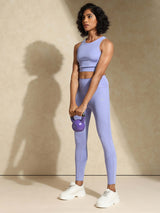 Shop-Padded Cross Back Crop Top Periwinkle