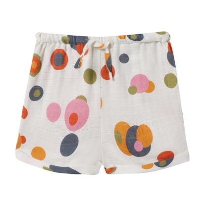 Organic Muslin Vest & Shorts Set