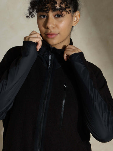 Shop-Fleece Traq Jacket Black