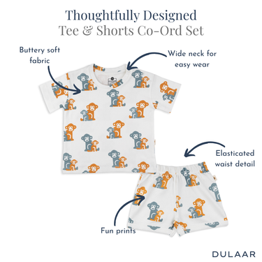 Organic Tee & Shorts Co-ord Set