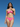 Hawaiian Hot Pink Halter Bikini Set