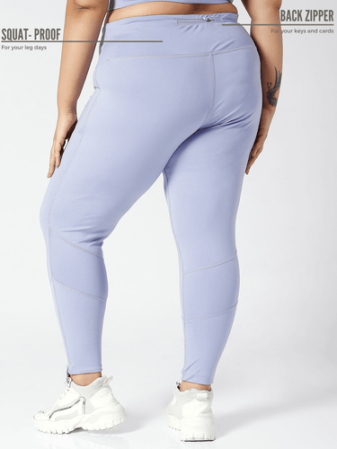 Shop-Ath Perform 7/8 High Waist Leggings Periwinkle Plus
