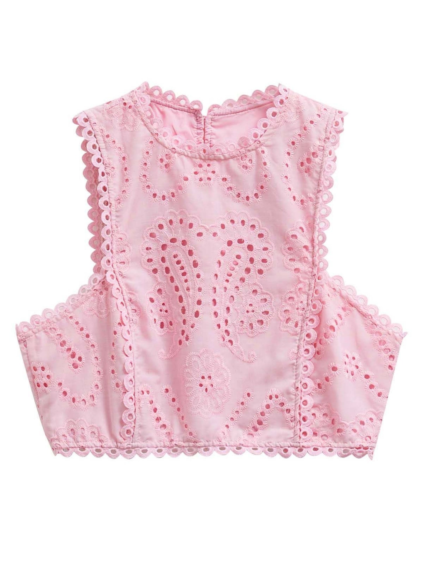 Vera Pink Crop Top and Maxi Skirt Set