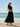 Vera Black Crop Top and Maxi Skirt Set